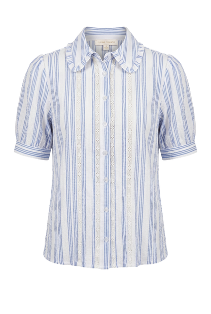 LOVE LETTERS WOVEN TOP