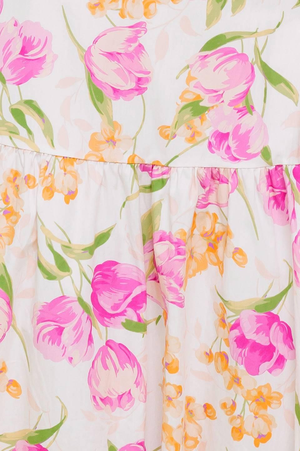 CONJUNTO DE FALDA Y TOP TEJIDOS BOTANICAL BLISS