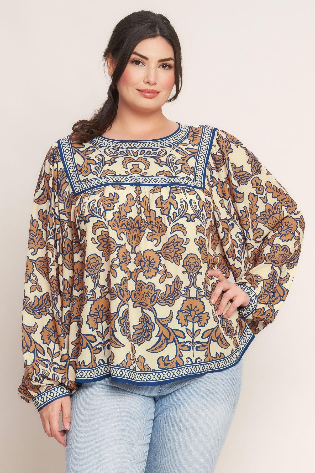 BOHEME MEADOW WOVEN TOP