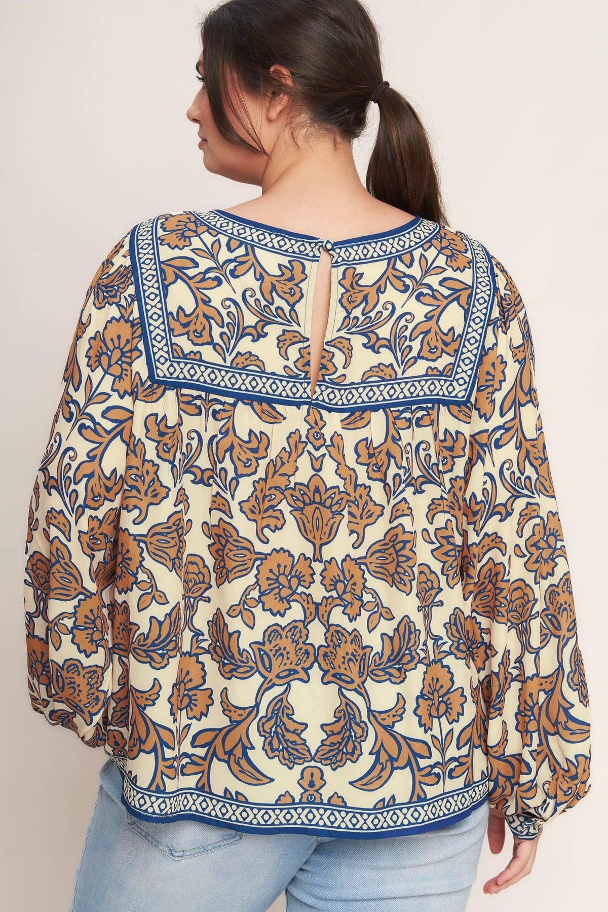 BOHEME MEADOW WOVEN TOP