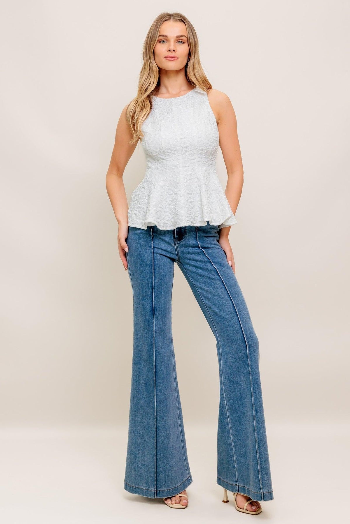 SOFT WHISPER WOVEN TOP