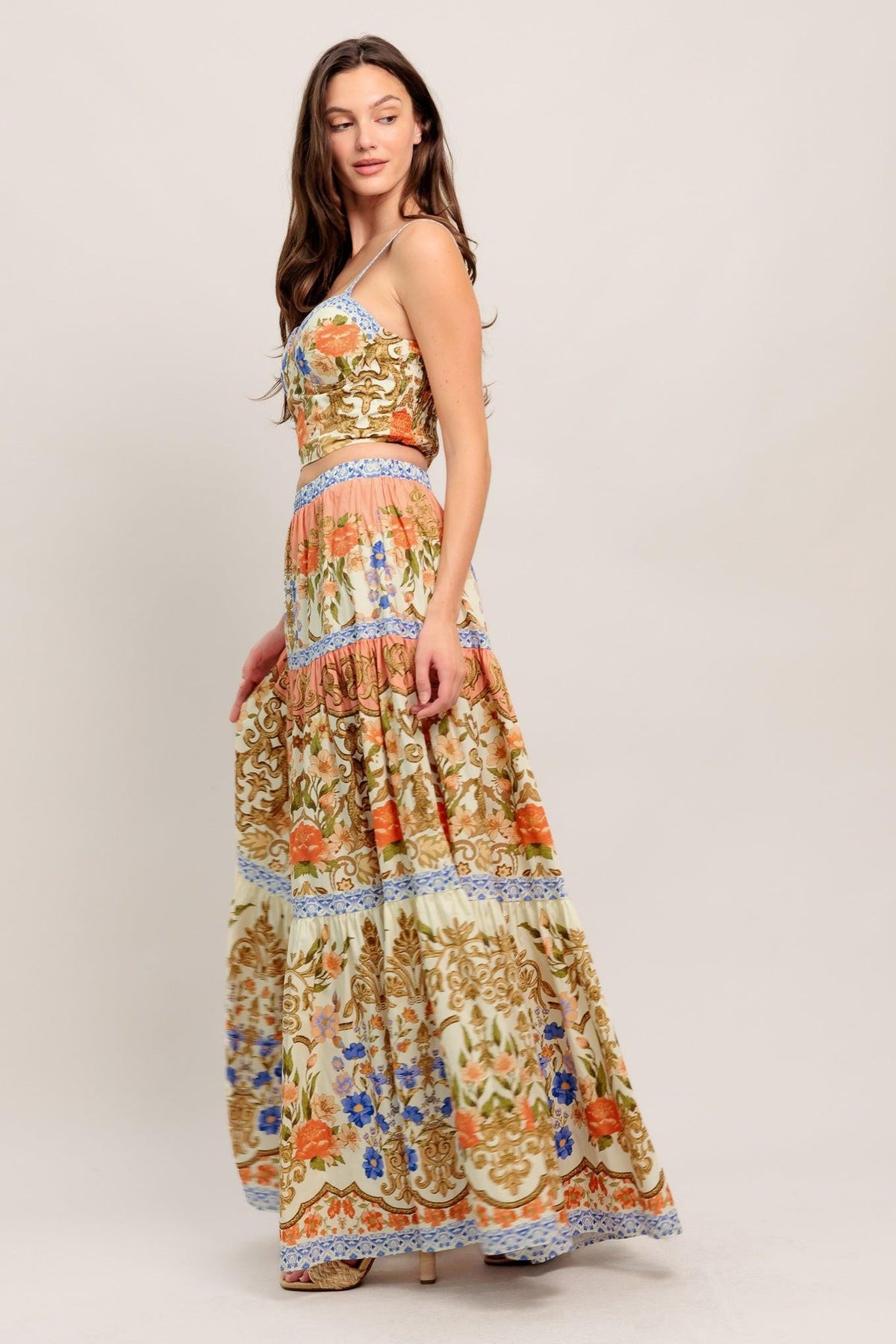 CONJUNTO DE TOP Y FALDA SWEET MEADOW MEMORIES