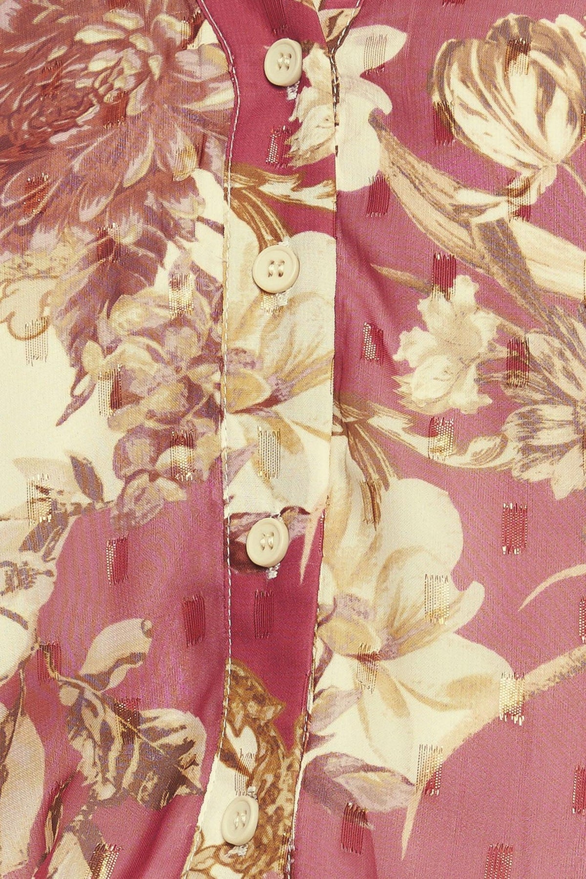 TOP TEJIDO FLORAL CHATEAU