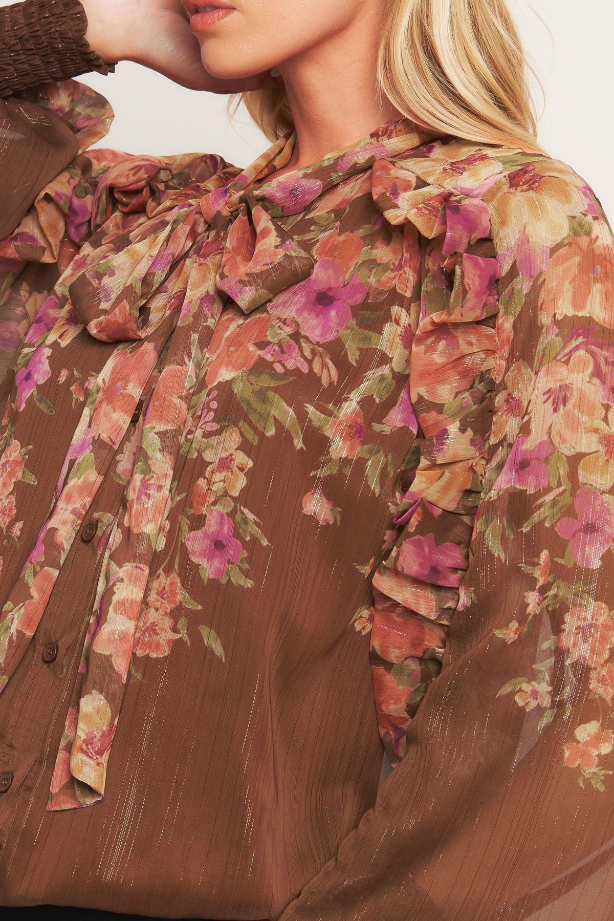 TOP TEJIDO EARTHLY ROMANCE