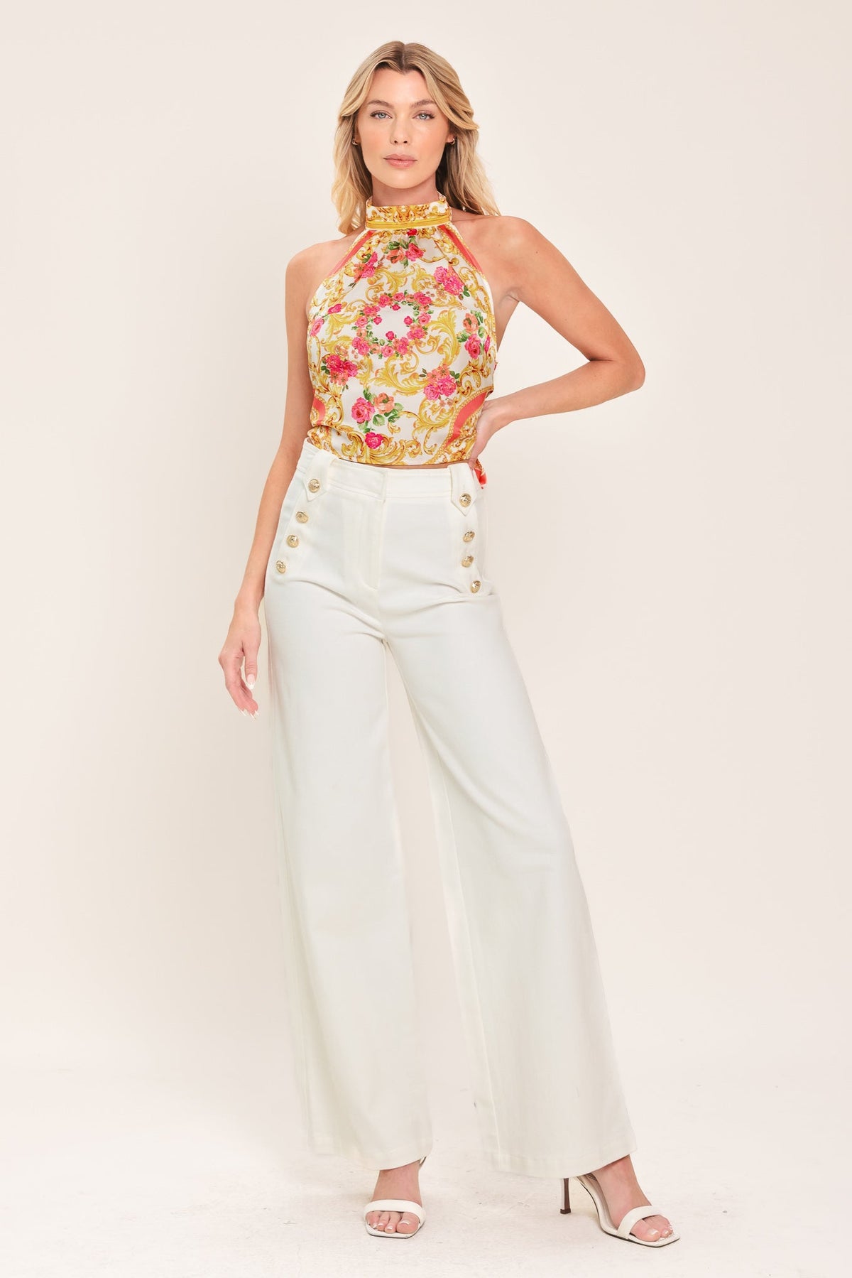TOP CORTO TEJIDO LUXE LOVE STORY