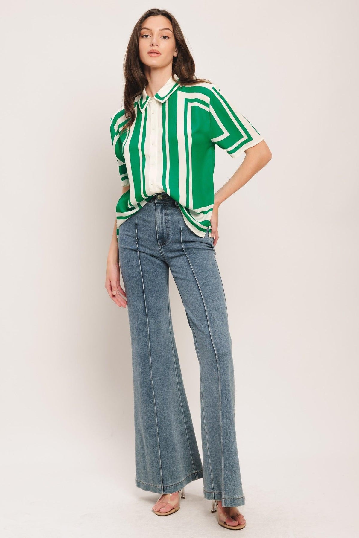 BLUSA TEJIDA A RAYAS RIVIERA