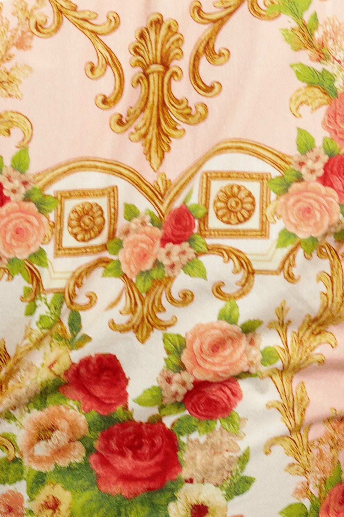 TOP CORTO TEJIDO PALACE ROSE STATEMENT