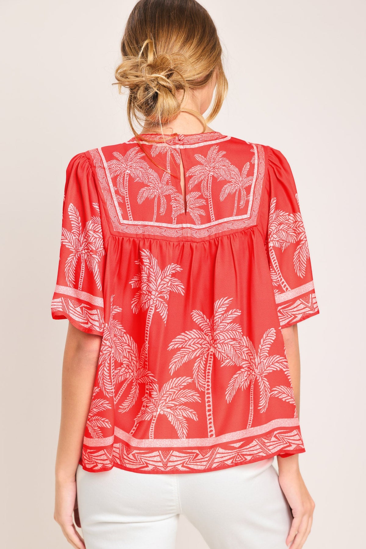 BLUSA BREEZE STORY DE TELA TEJIDA
