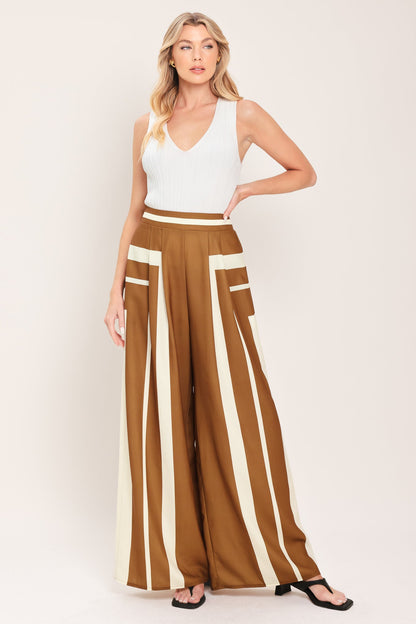 LUXE COAST WOVEN TOP AND PANT SET
