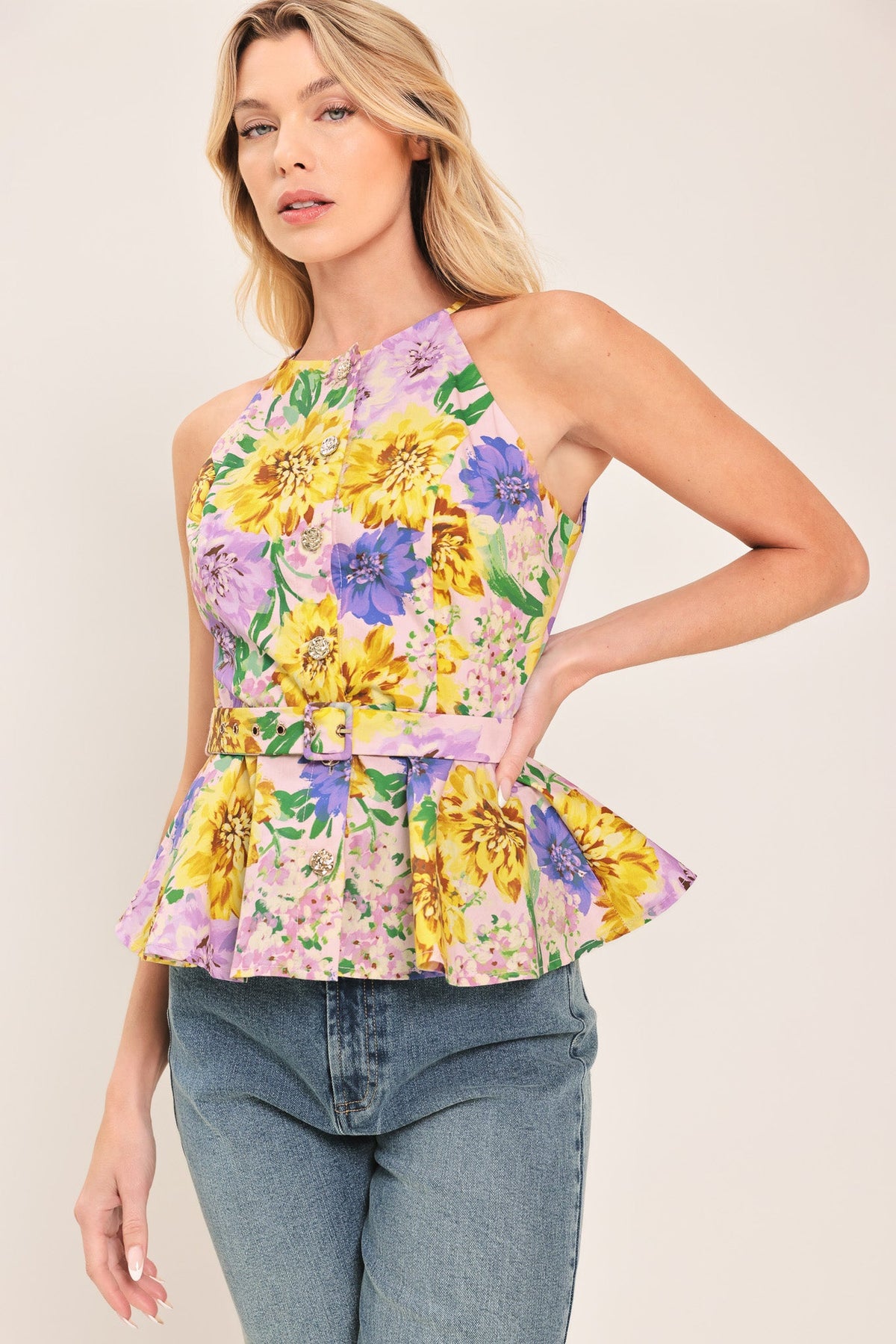 BLUSA TEJIDA BLOSSOM MARKET