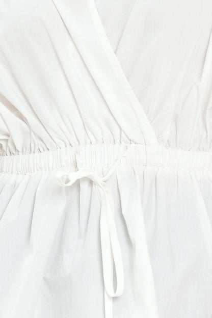 SEASIDE BREEZE WOVEN TOP