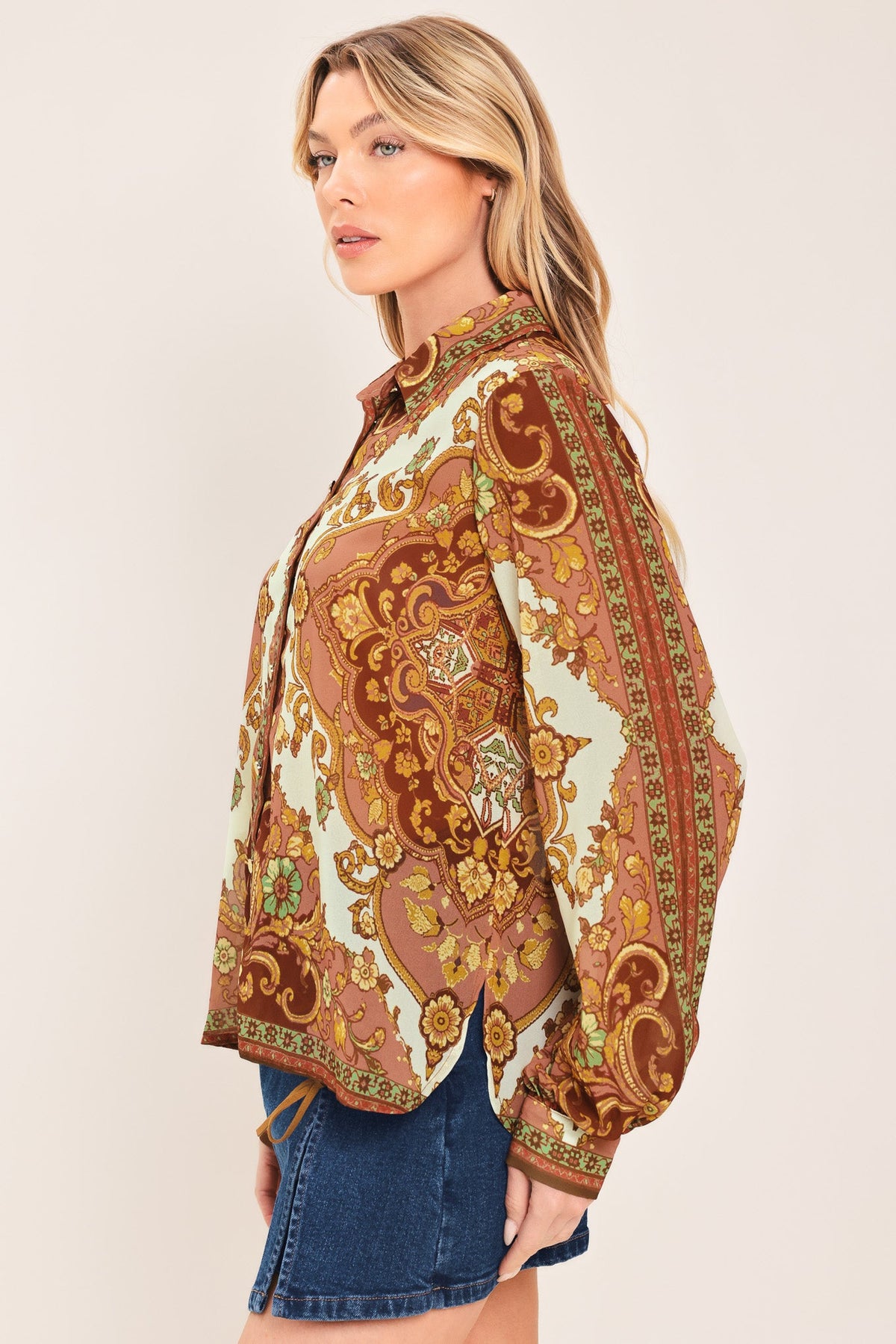 BLUSA TEJIDA PAISLEY PALACE