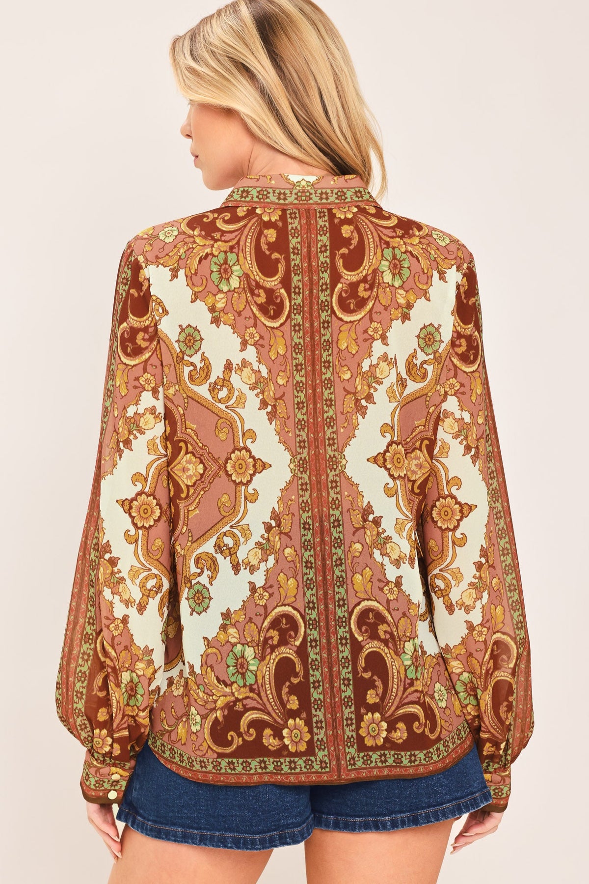 BLUSA TEJIDA PAISLEY PALACE