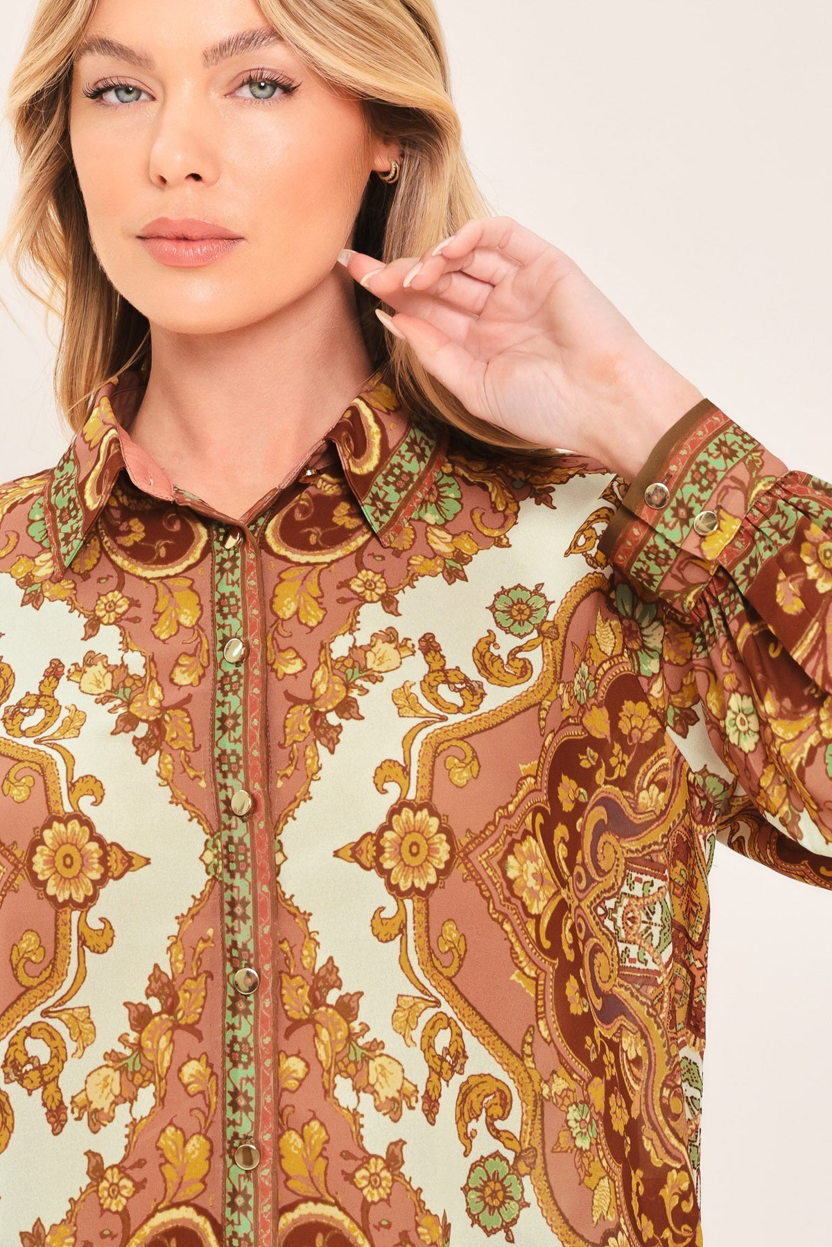 BLUSA TEJIDA PAISLEY PALACE