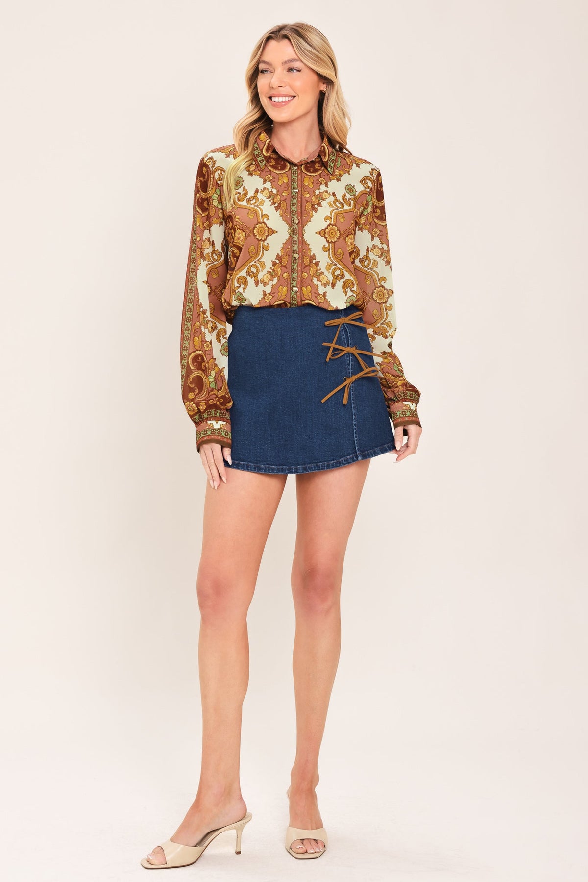 BLUSA TEJIDA PAISLEY PALACE
