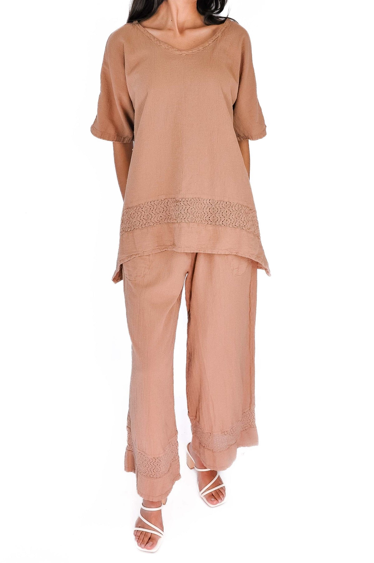Pantalón Willow - Gasa 100% algodón