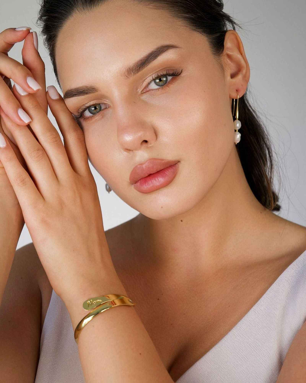Mom Bracelets Engraved Bracelets Love you Mom Now & Always