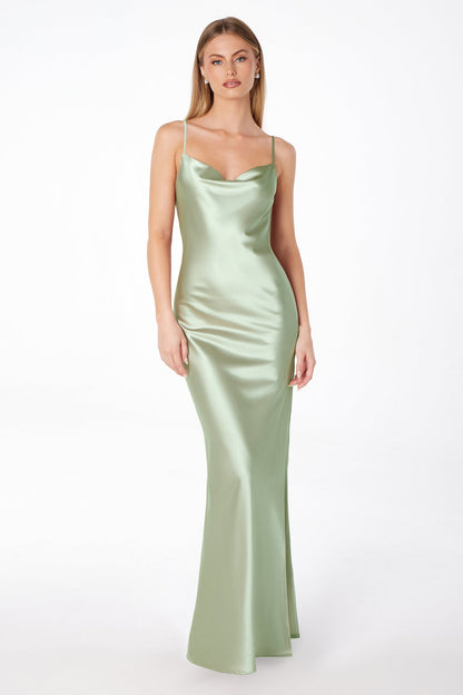 Astee T2000 Sleeveless Versatile Open Back Gown