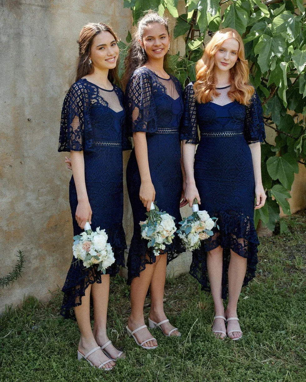 Vestido Reyna - Azul marino