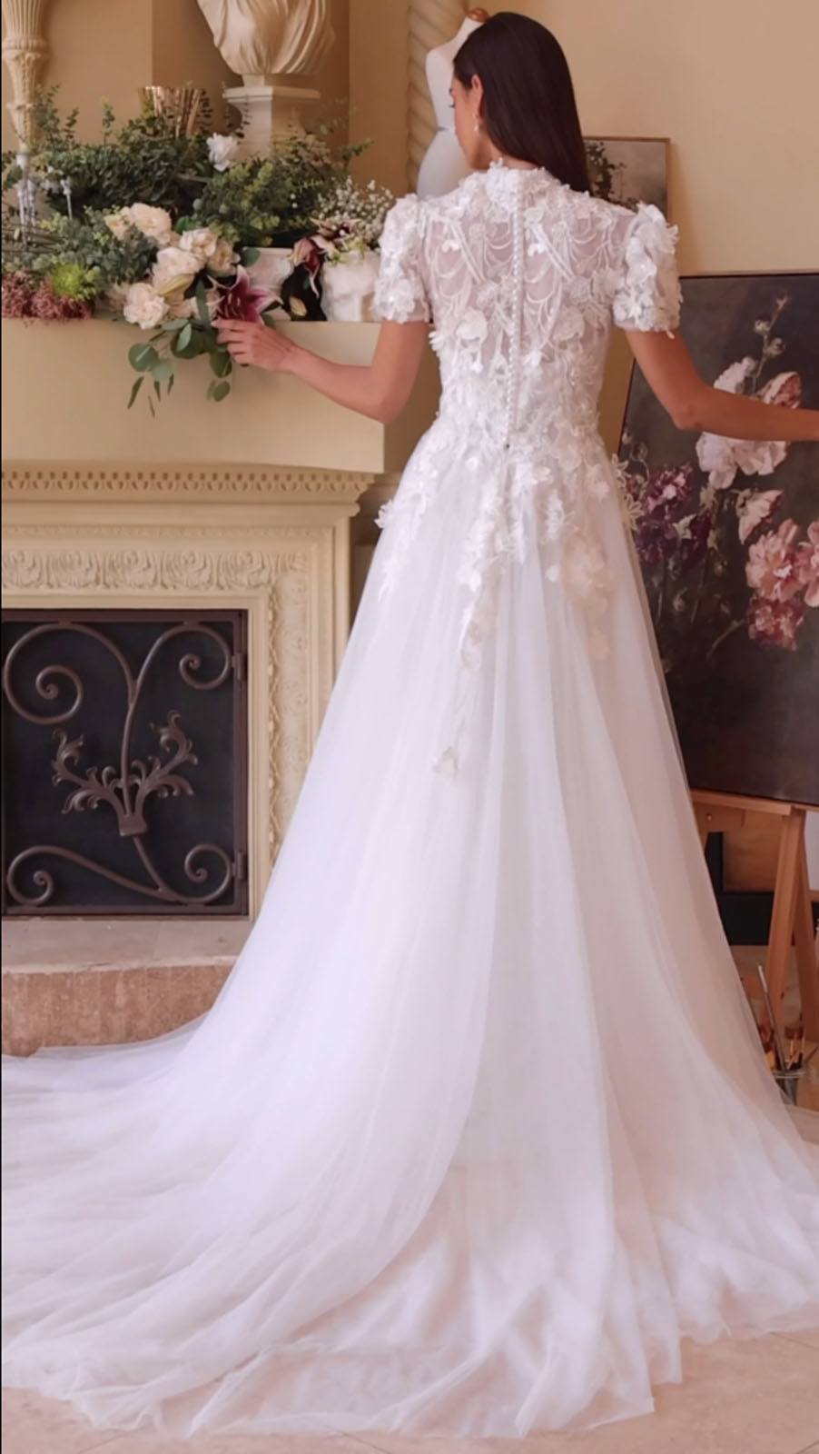 Vestido de novia Andrea & Leo WL040 Diseño dos en uno