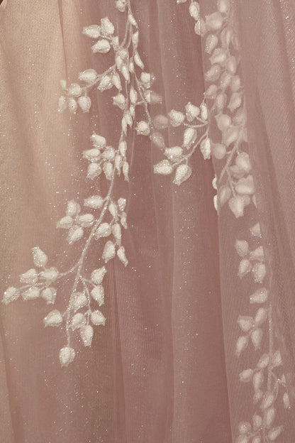 Andrea & Leo A1029 Angelonia Diamond Glitter Corset Gown