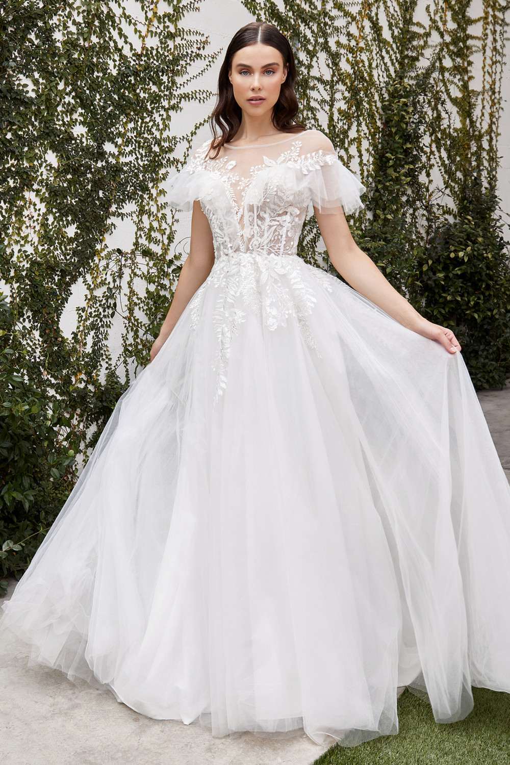 Vestido de novia corte en A Andrea & Leo A1070W Maurelle
