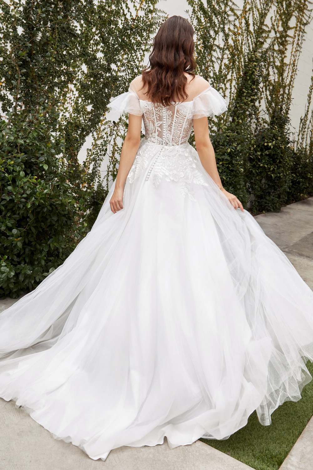 Vestido de novia corte en A Andrea & Leo A1070W Maurelle