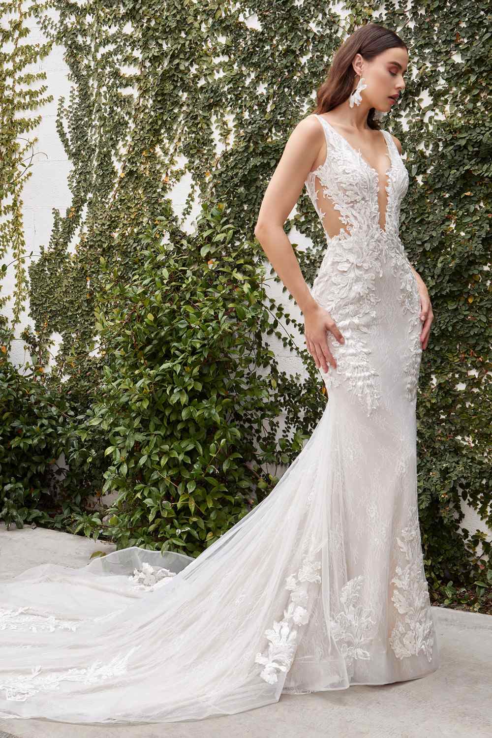 Vestido de novia de encaje Avery Andrea & Leo A1072W
