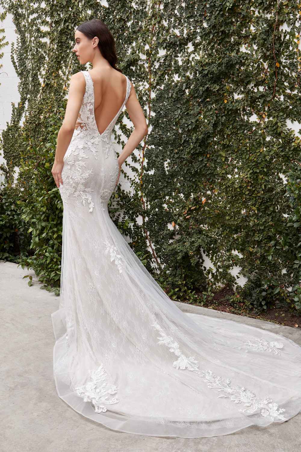 Vestido de novia de encaje Avery Andrea & Leo A1072W