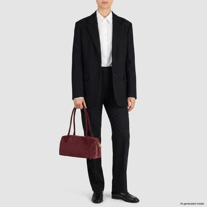 Italian Genuine Suede Shoulder Bag | Pavia
