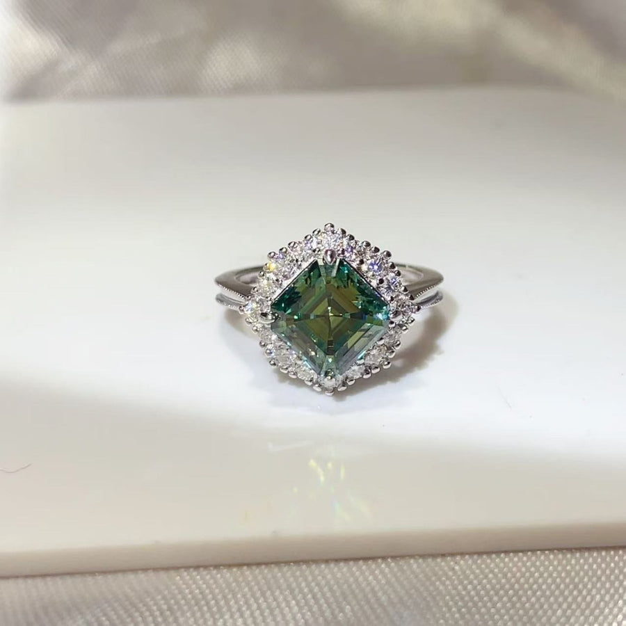 3 Carat Moissanite 925 Sterling Silver Ring