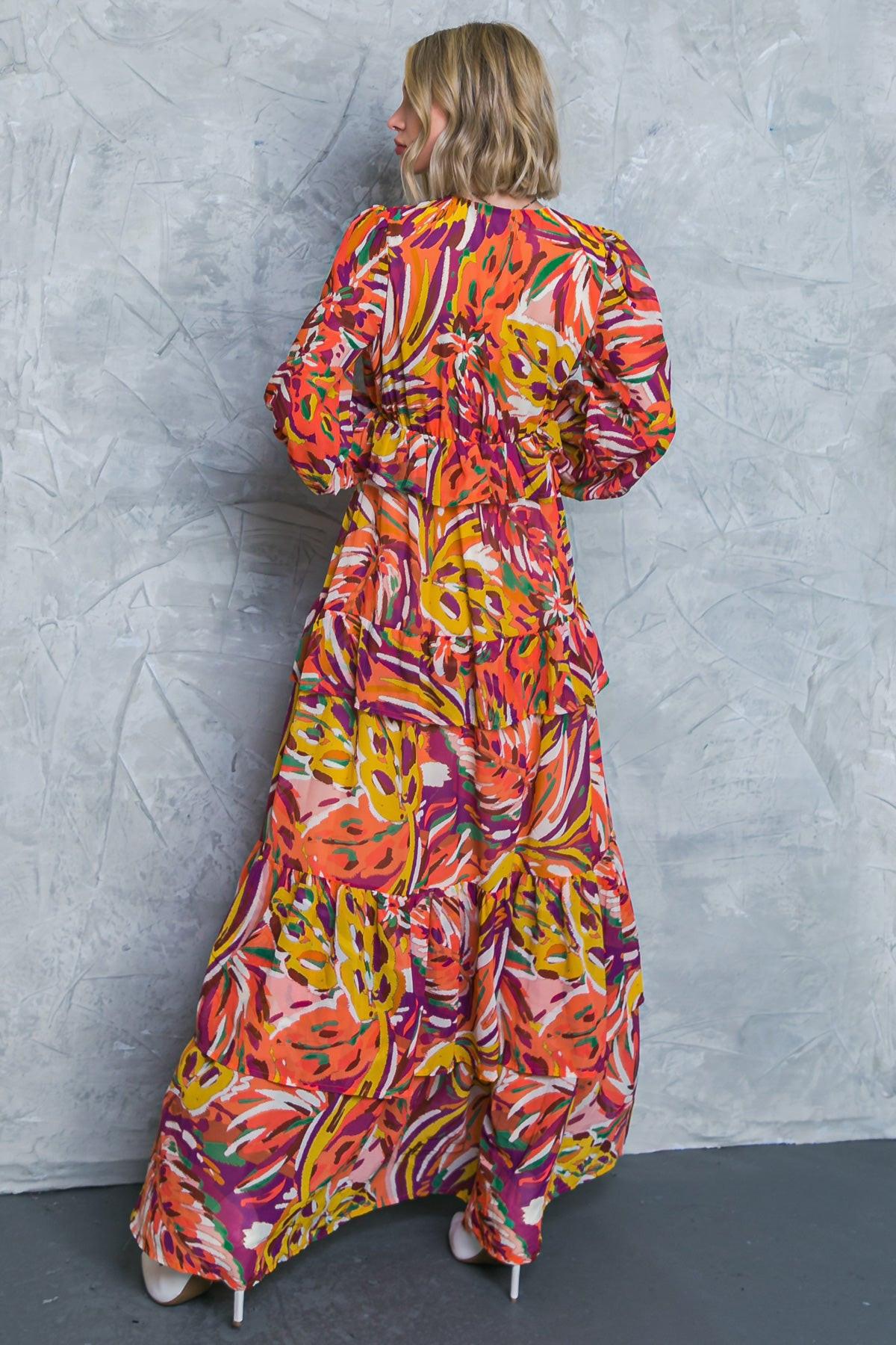 MARAVILLOSO VESTIDO MAXI TEJIDO SOUL