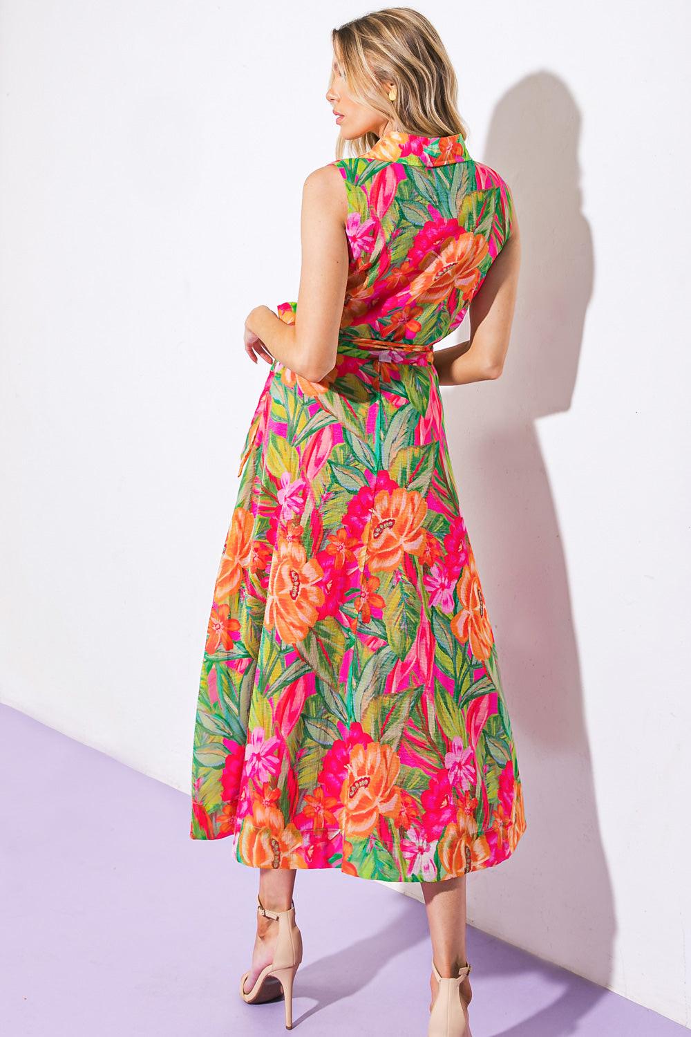VESTIDO MIDI EVERYDAY DREAMS TEJIDO