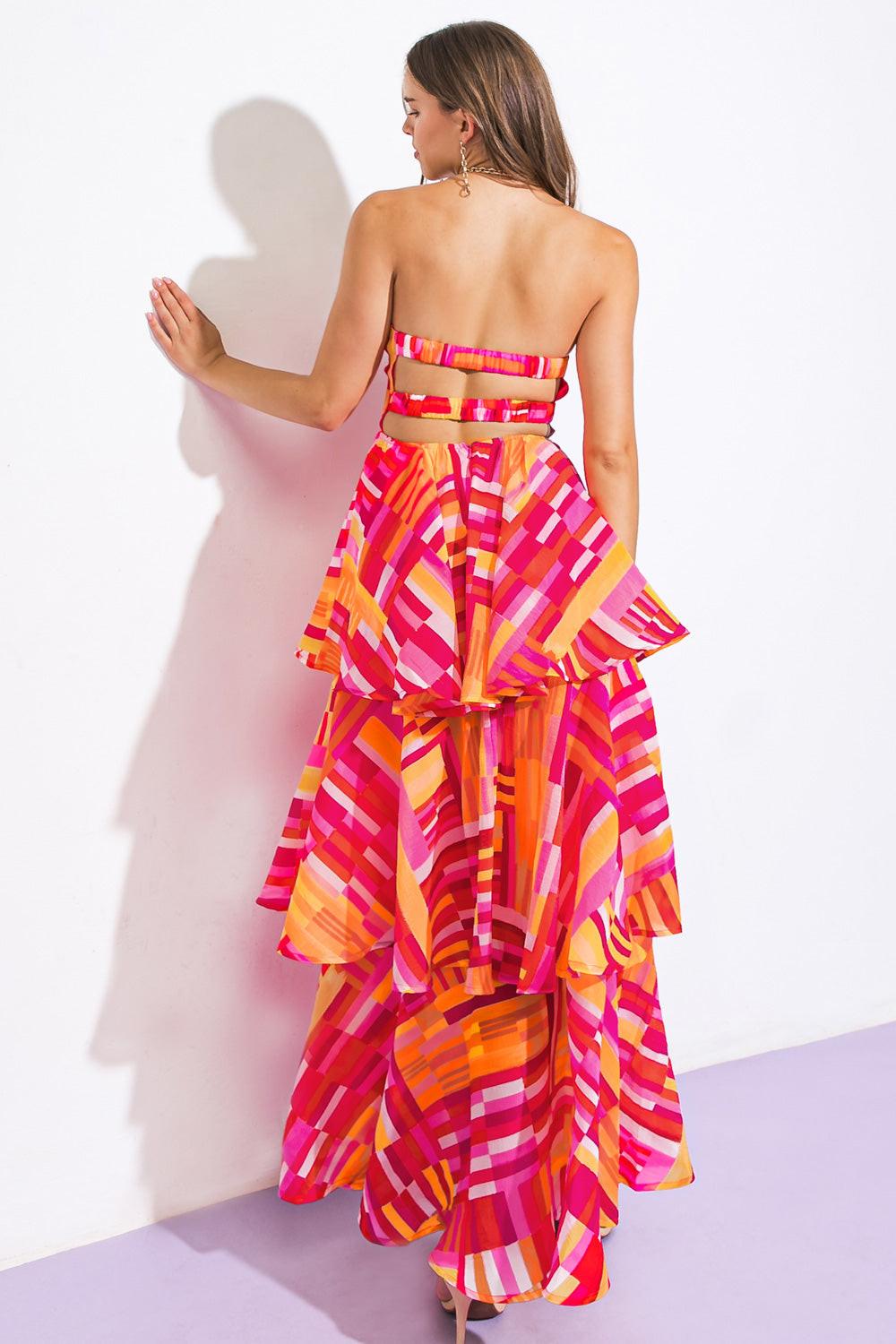 VESTIDO MAXI TEJIDO BREEZE DE NOCHE