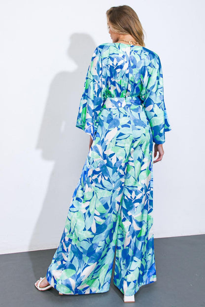 WIN THE CROWD WOVEN JUMPSUIT