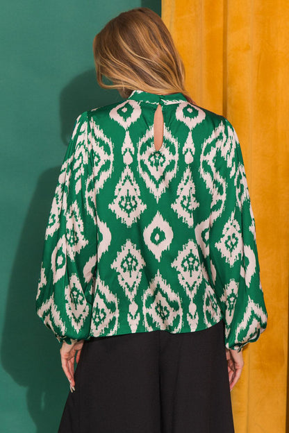 JUST WHAT YOU NEED WOVEN TOP