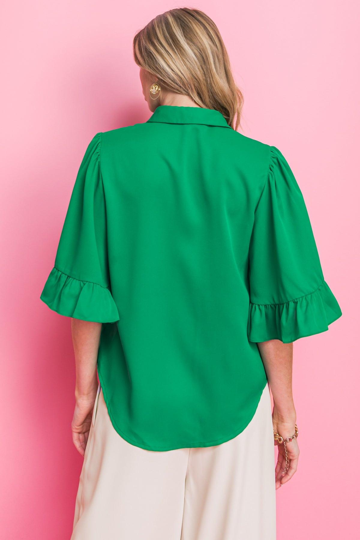 BLUSA TEJIDA DE REGRESO A LOS NEGOCIOS