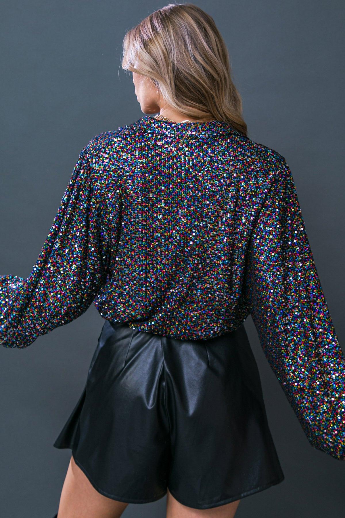 TOP DE LENTEJUELAS FREEDOM CALLS