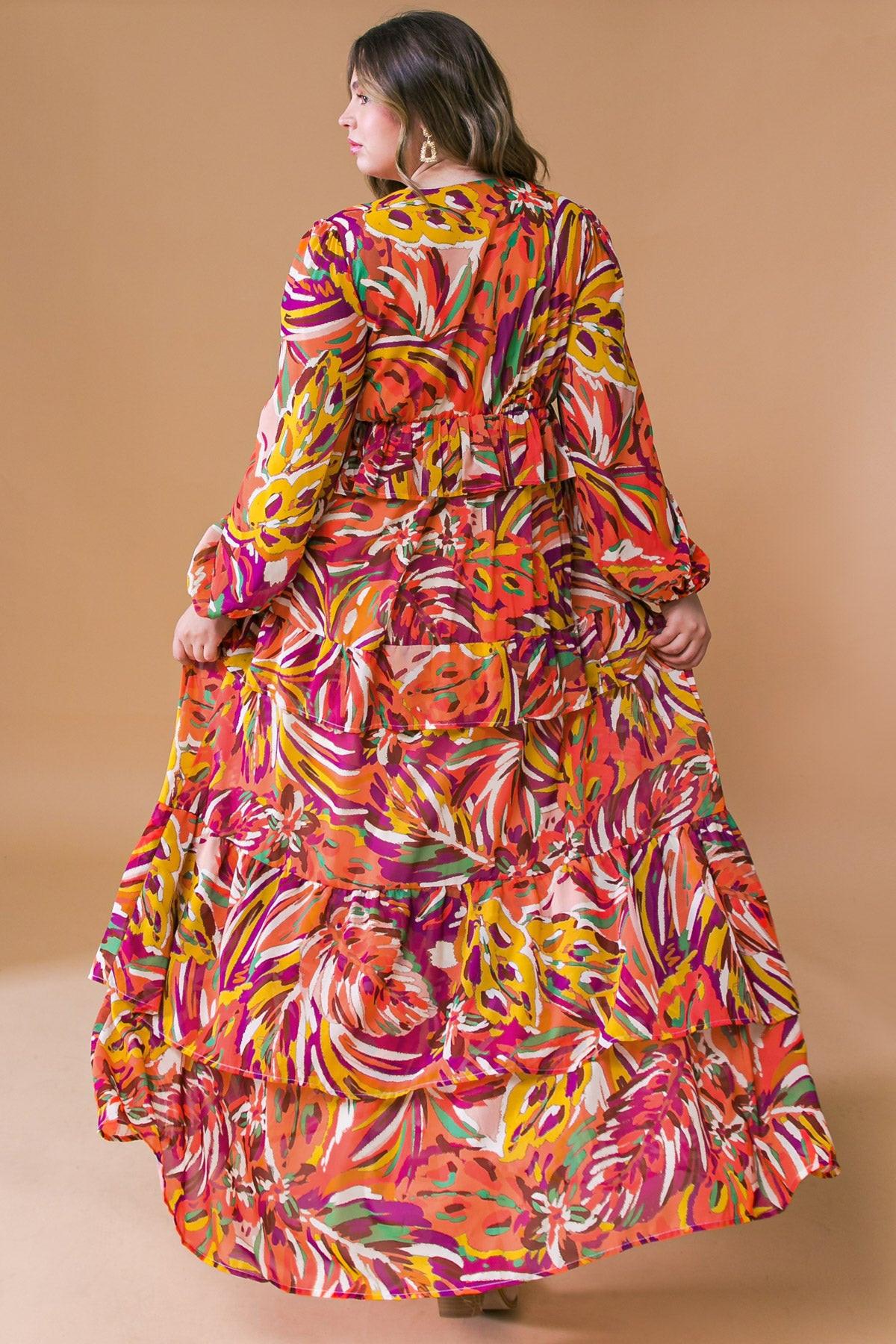 MARAVILLOSO VESTIDO MAXI TEJIDO SOUL