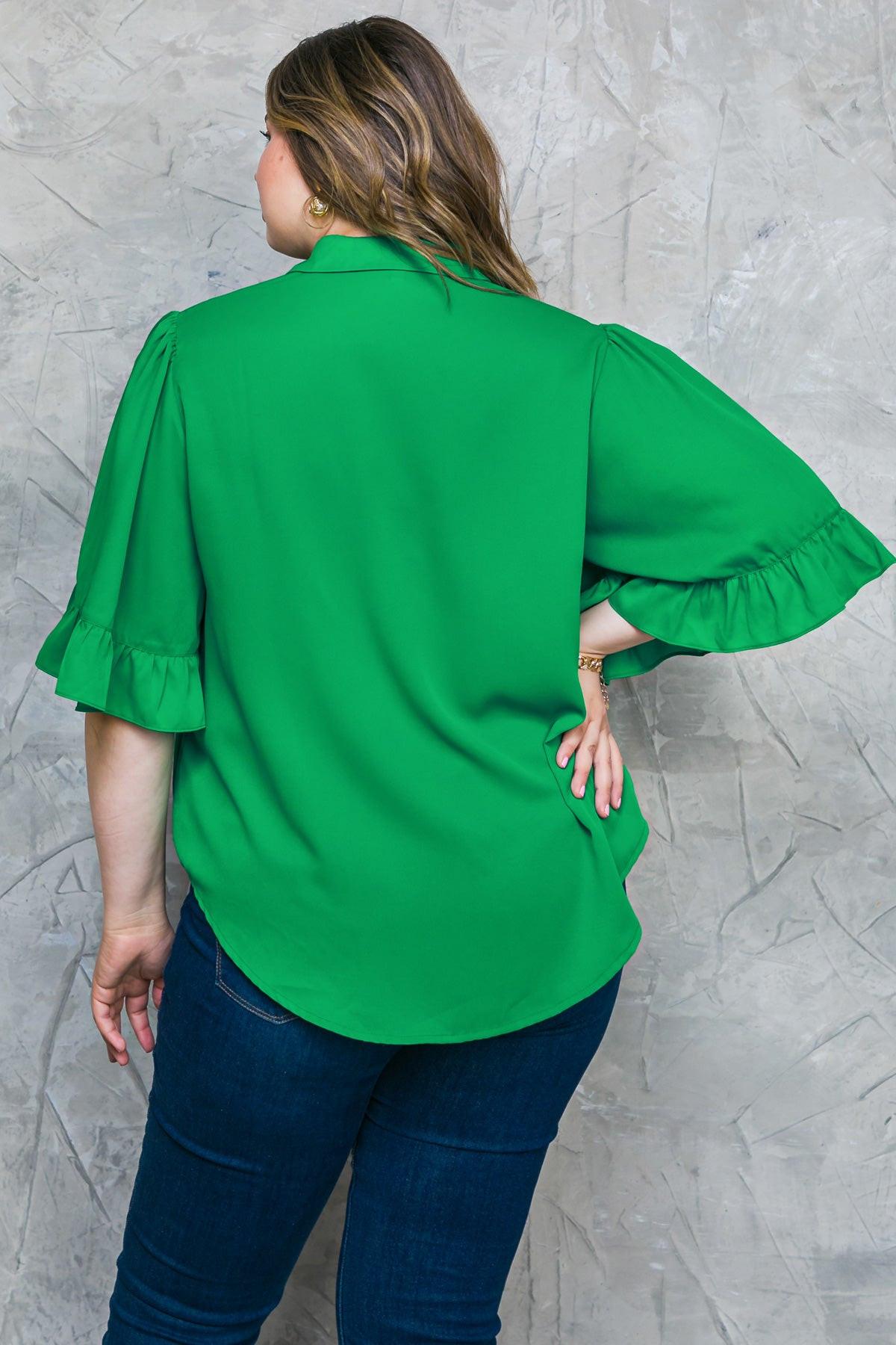 BLUSA TEJIDA DE REGRESO A LOS NEGOCIOS