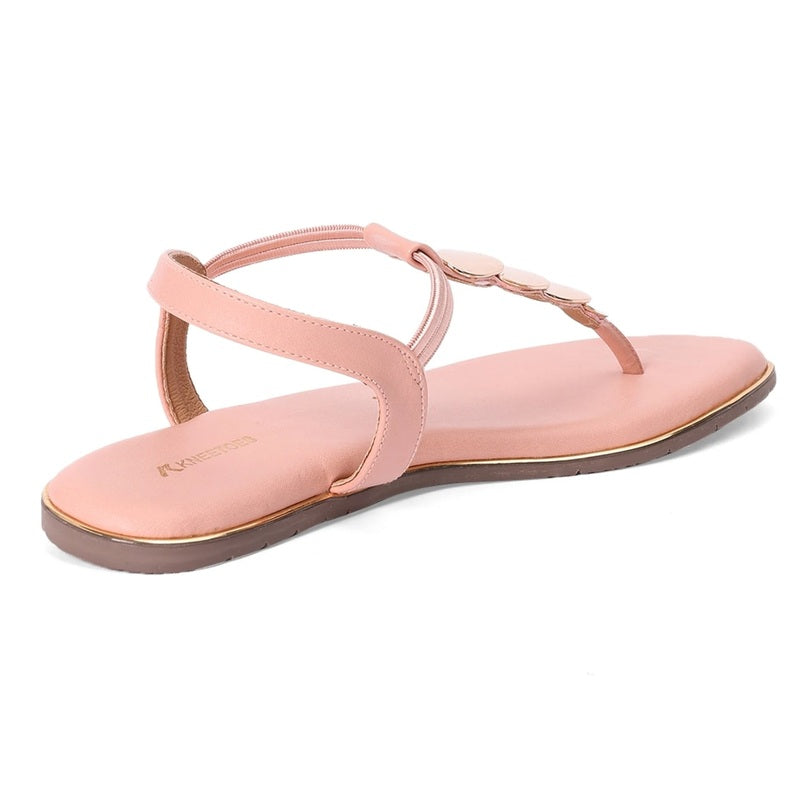 Bonita - Blush Pink Thong Sandals