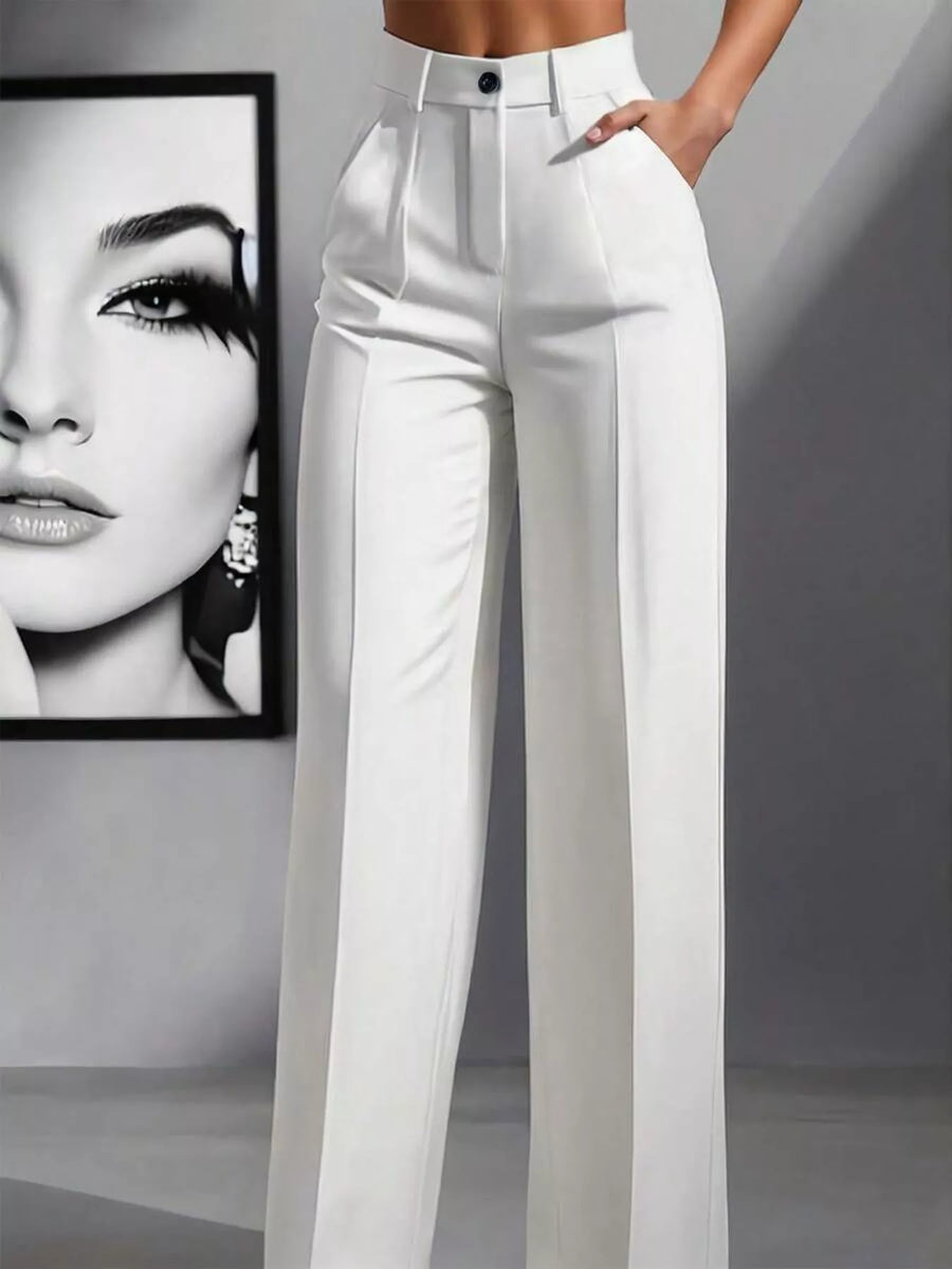 High-Waisted Wide Leg Pants