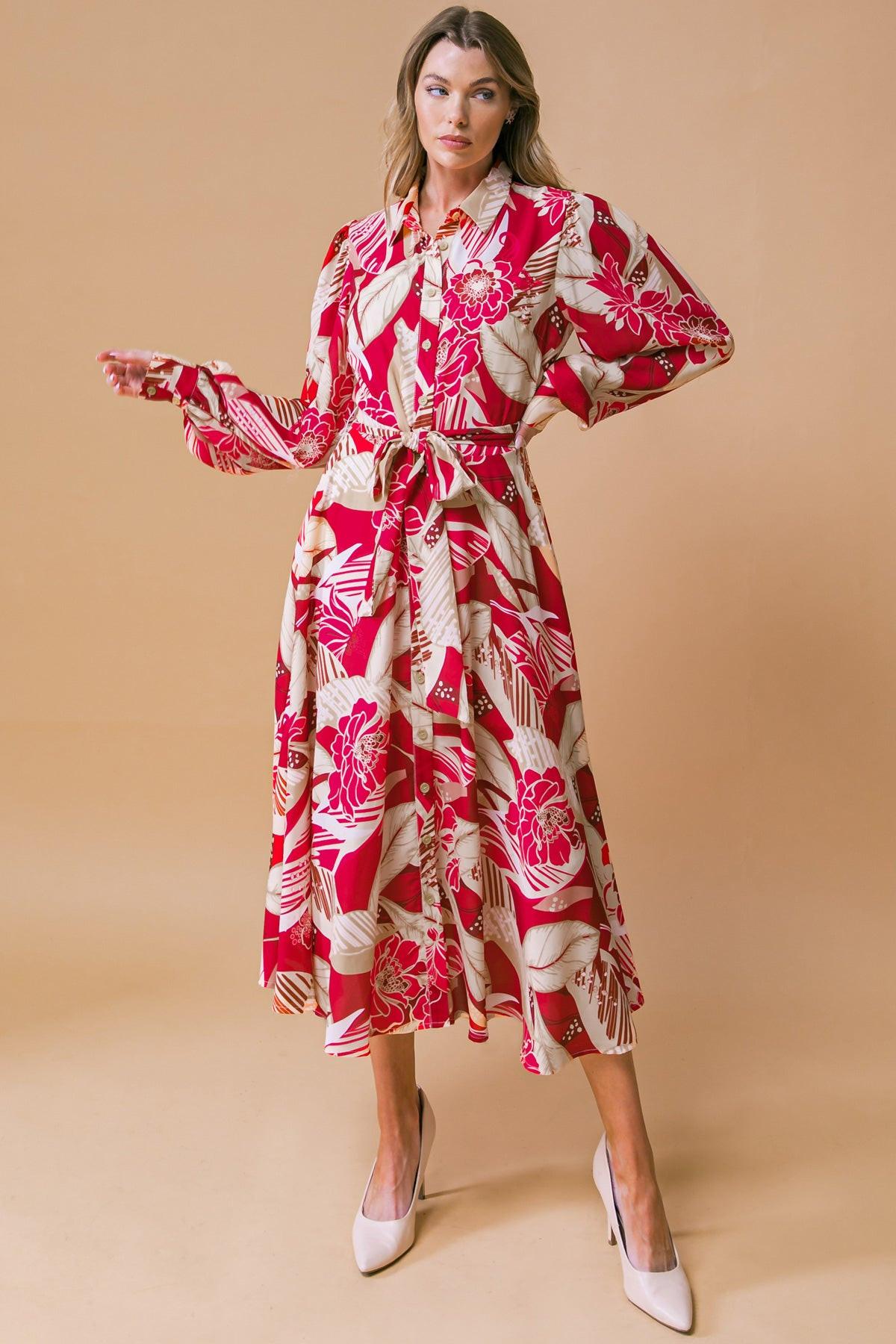 CORAZÓN DE VESTIDO MIDI TEJIDO