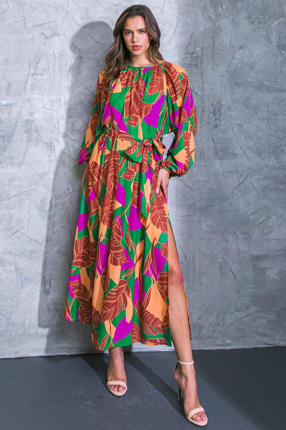 LLEGA EL CHIC VESTIDO MIDI TEJIDO