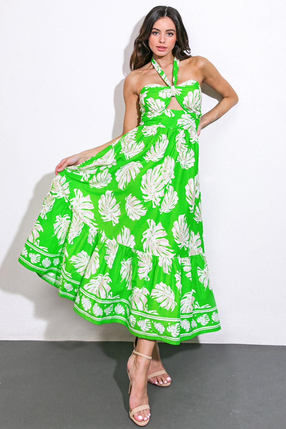 VESTIDO MIDI TEJIDO CAUSE A SCENE