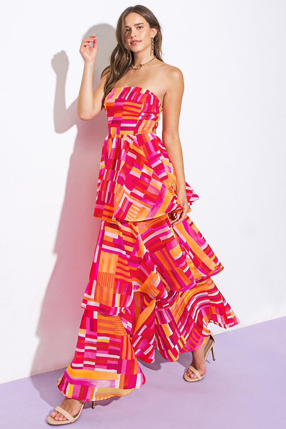 VESTIDO MAXI TEJIDO BREEZE DE NOCHE