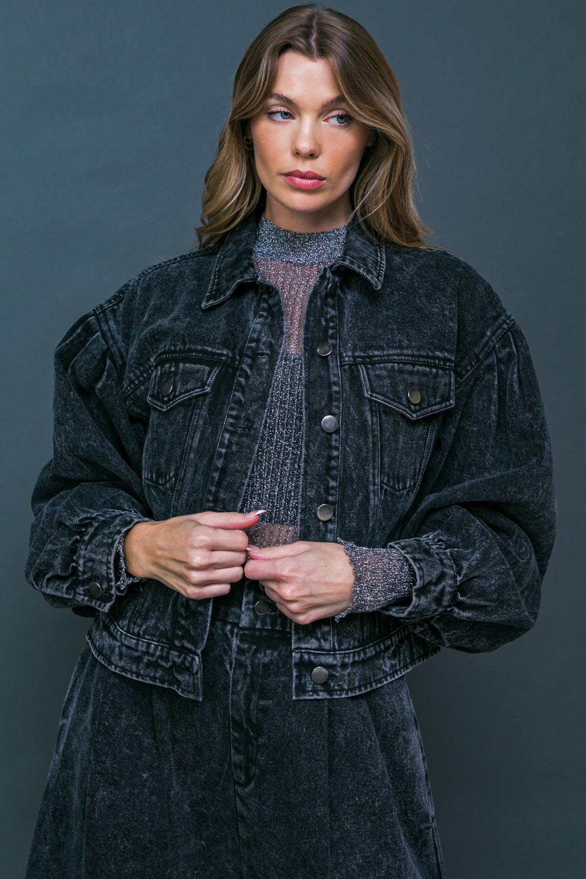 NOS VEMOS CHAQUETA DE MEZCLILLA
