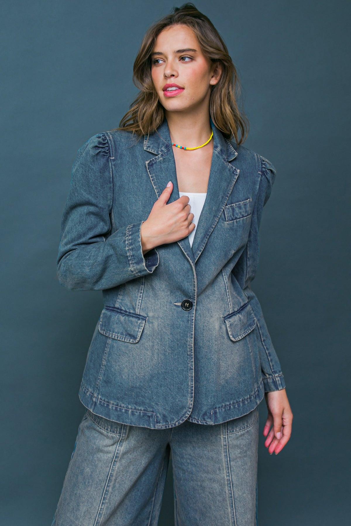 BLAZER VAQUERO DÁNDOLO TODO