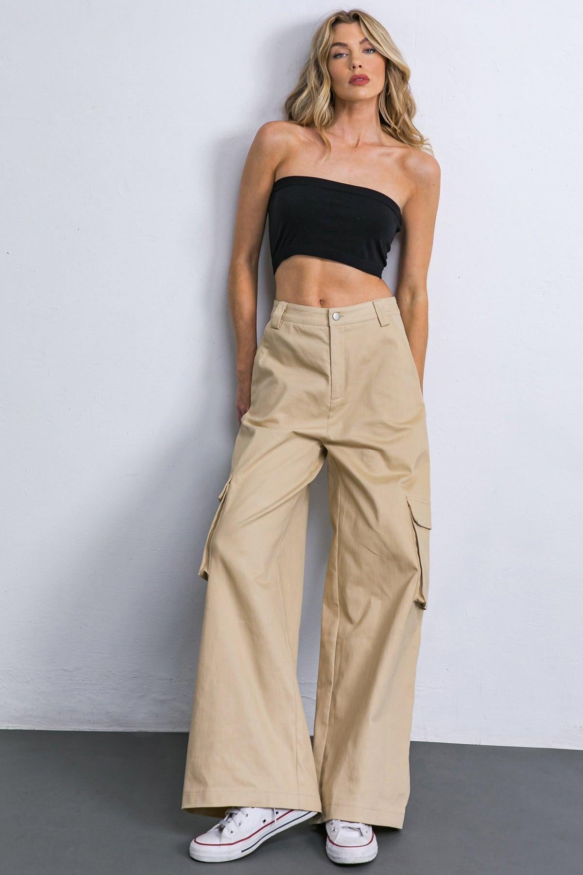 ENCANTADORES PANTALONES CARGO TEJIDOS DE LUJO