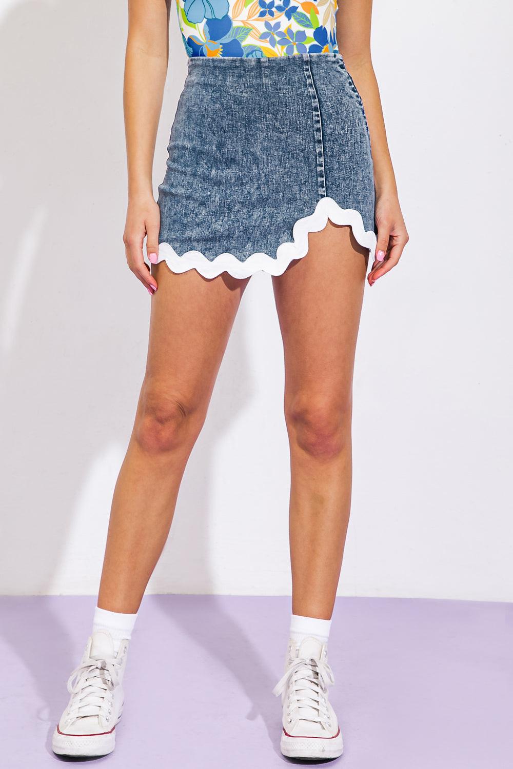 WYNWOOD WALLS DENIM SKORT